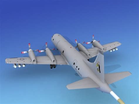 orion lockheed p-3 navy 3d model