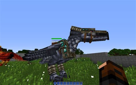 My wyvern from when I was playing the "Mo Creatures mod" Minecraft ...