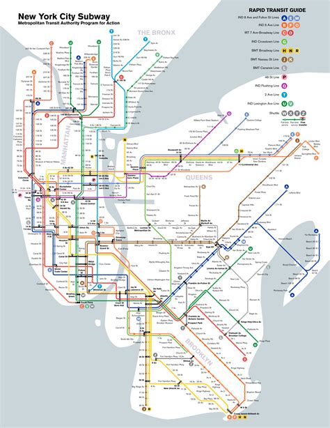 I drew a map of the MTA's 1968 plan to rebuild and expand the subways, before the city went ...