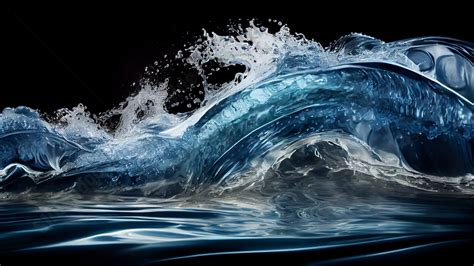 Creative Of Water Splash And Wave Powerpoint Background For Free ...