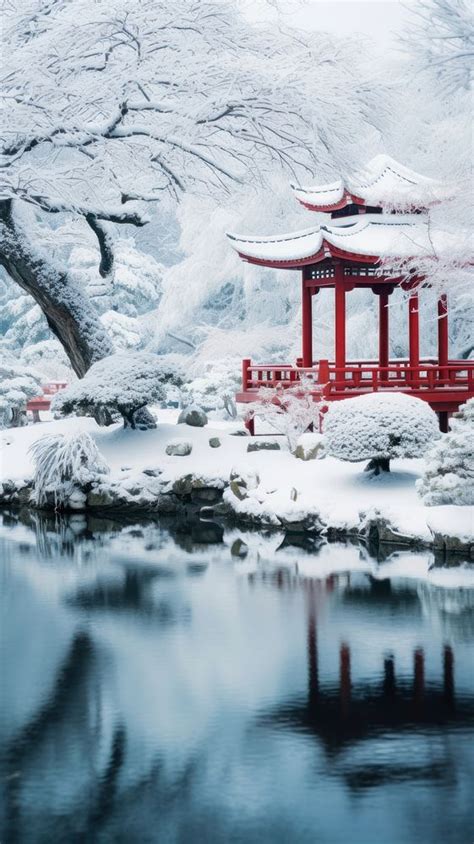 Japanese park outdoors winter nature. | Premium Photo - rawpixel