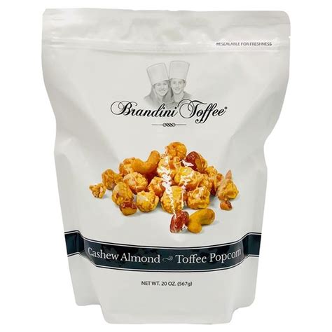 Brandini Toffee Cashew Almond Toffee Popcorn (20 oz) Delivery or Pickup ...