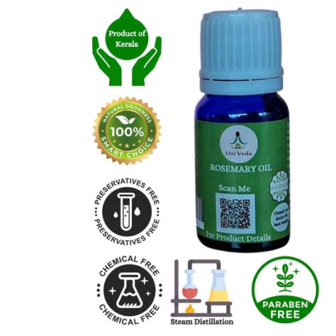 ROSEMARY OIL- 10 ML | Kerala Ayurvedaa