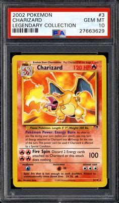 Auction Prices Realized TCG Cards 2002 POKEMON LEGENDARY COLLECTION Charizard Summary