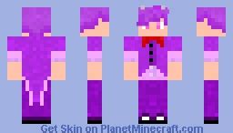 FNAF: Human Bonnie Minecraft Skin