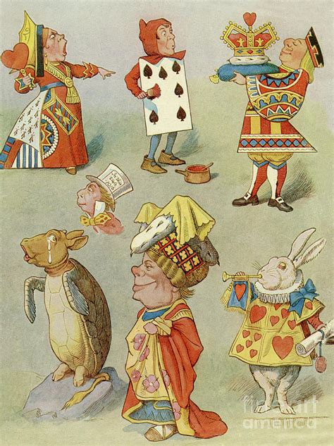 Alice In Wonderland Printable Characters