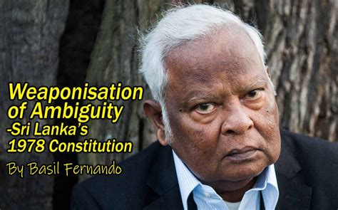 LEN - www.lankaenews.com | Weaponisation of Ambiguity - Sri Lanka’s 1978 Constitution