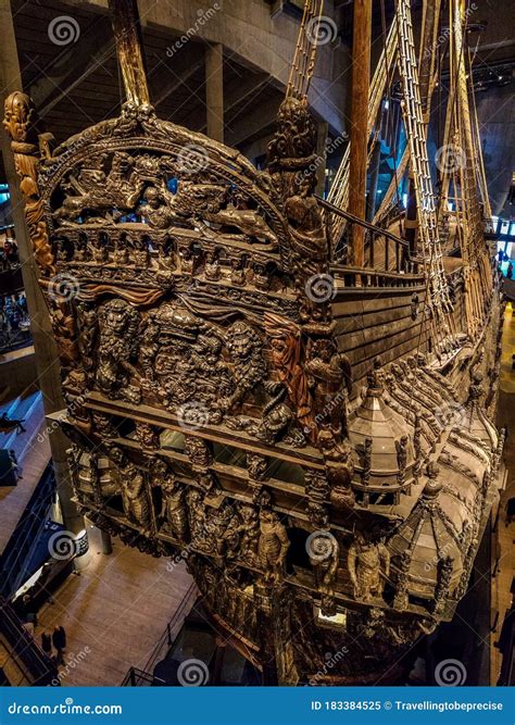 The 17th-century Vasa Ship, Vasa Museum, Djurgarden, Sweden Editorial ...