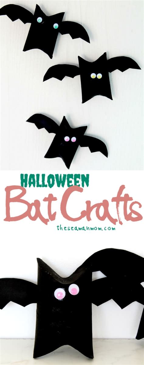 Toilet Paper Roll Bats Super Fun & Easy Halloween Craft For Kids