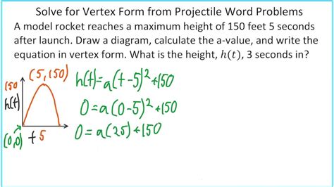 Practice Problems On Vertex Form