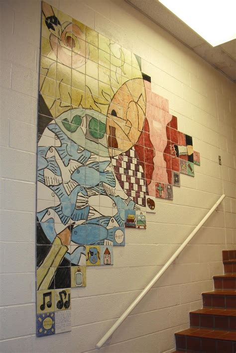 ceramic mural - Google Search | Mural, Tile murals, Art