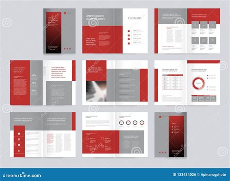 Template Layout Design with Cover Page for Company Profile ,annual ...