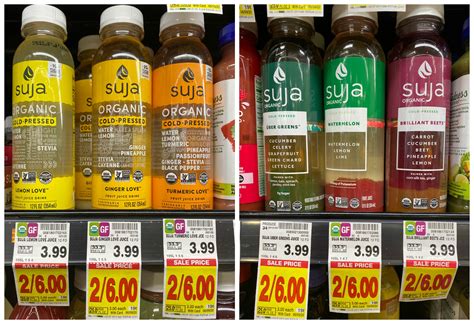 Suja Organic Cold-Pressed Juice Drinks are ONLY $1.50 each at Kroger ...