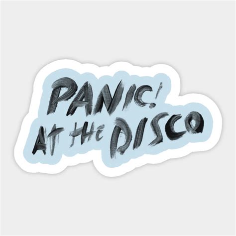 Panic! At The Disco - Panic At The Disco - Sticker | TeePublic