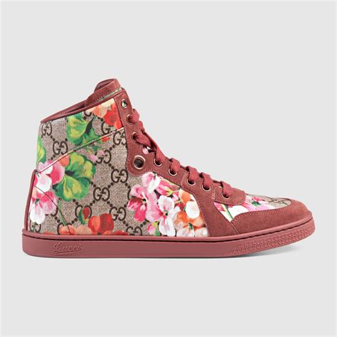 Gucci Women - GG Blooms high-top sneaker - 404937KU2108960