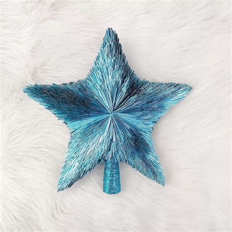 Large Blue Christmas Tree Topper Luxury Christmas Tree Star - Etsy