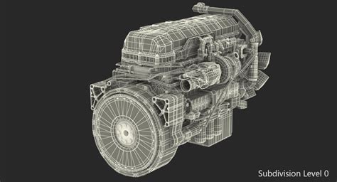 Mack Semi Truck Engine 3D | 3D Molier International