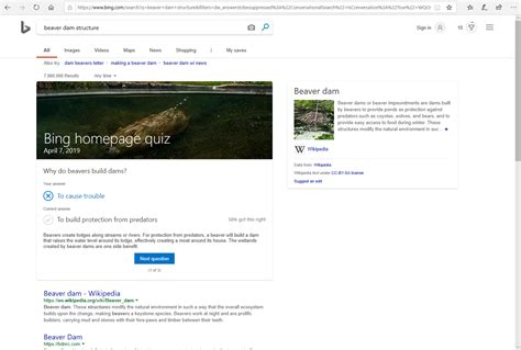 Bing Trivia Questions - Microsoft Community