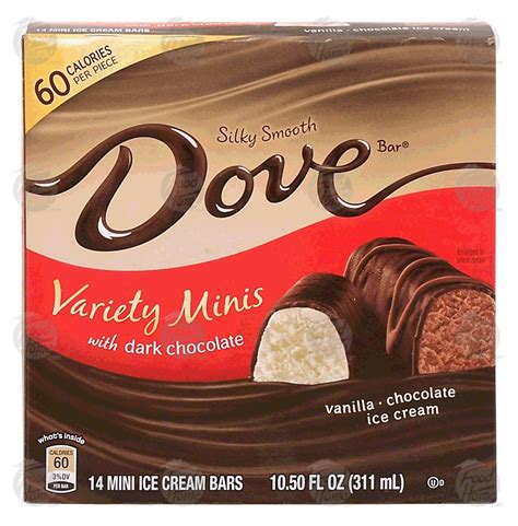 Groceries-Express.com Product Infomation for Dove variety minis with dark chocolate, vanilla ...