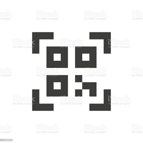 Qr Code Icon Vector Illustration In Flat Design Stock Illustration - Download Image Now - QR ...