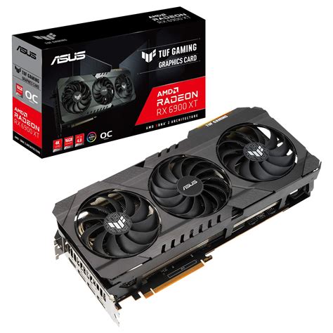 ASUS TUF Gaming AMD Radeon RX 6900 XT OC Edition Graphics Card (PCIe 4. ...