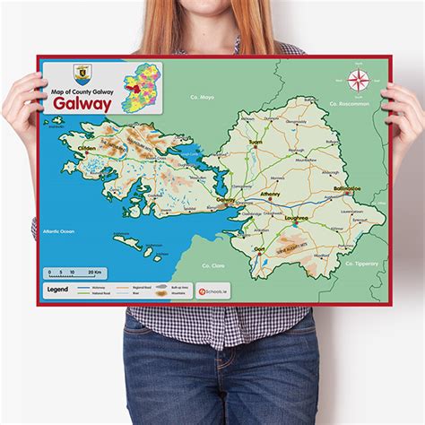 Map Of County Galway - Cities And Towns Map