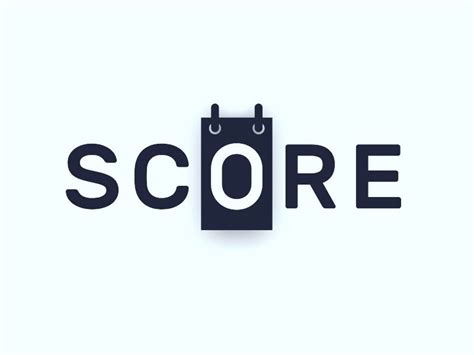 SCORE | Typography logo inspiration, Logo word, Branding design logo