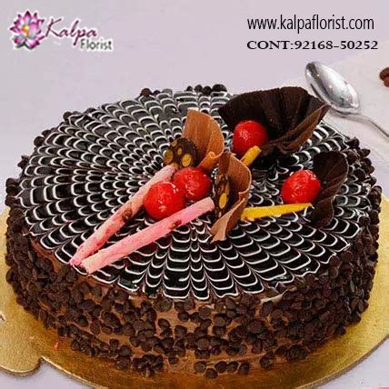 KA 46022 Classic Choco Chip Cake ( Cake Delivery In India ) ( Online Cake Delivery in Delhi ...