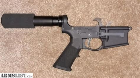 ARMSLIST - For Sale: AR9 9MM Complete Pistol Lower