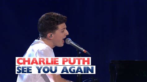 Charlie Puth - 'See You Again' (Live At Jingle Bell Ball 2015) Acordes ...