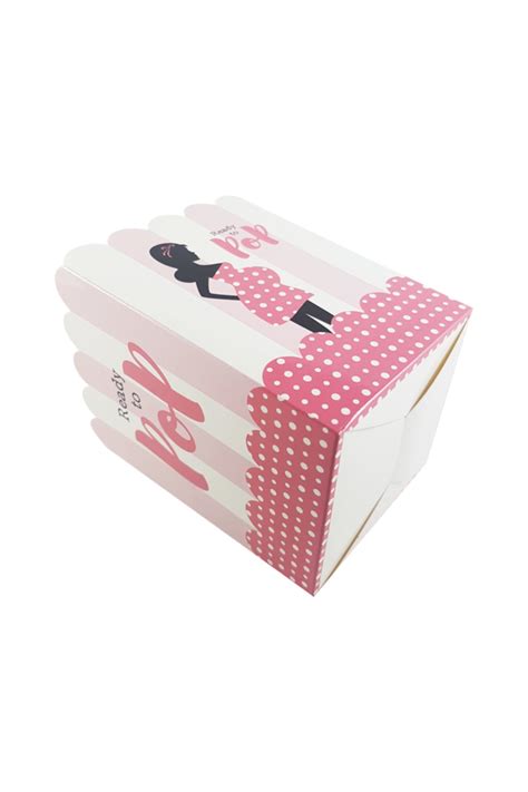 Pink Ready to Pop Popcorn Favor Boxes for Baby Showers Party Supplies ...