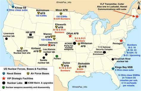 Us Air Force Bases Map