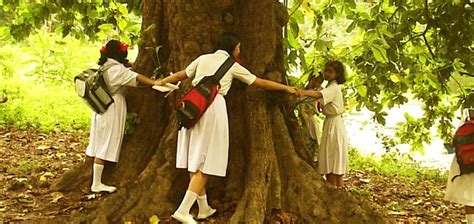 The Chipko movement was found to save trees from destruction. By what name was it known in ...
