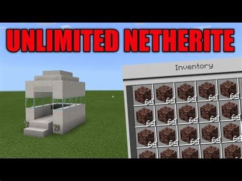 How to make unlimited netherite farm in minecraft – Artofit