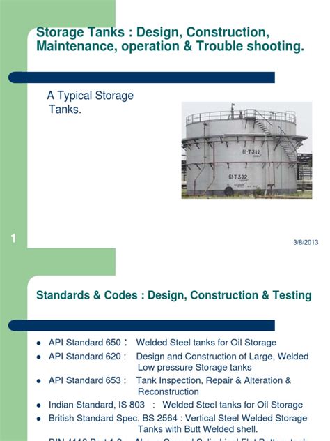 Api 650 Tank Construction Sequence / API 650 Tanks - TIW Steel Platework Inc. - Annex i provides ...