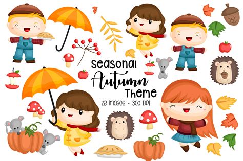 Autumn Season Clip Art