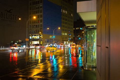 New York City Street Scenes - Rainy Night in Soho | January … | Flickr