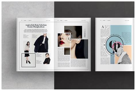 Magazine Layout #brochures #template #simple Fashion Magazine Layout, Magazine Layout Design ...