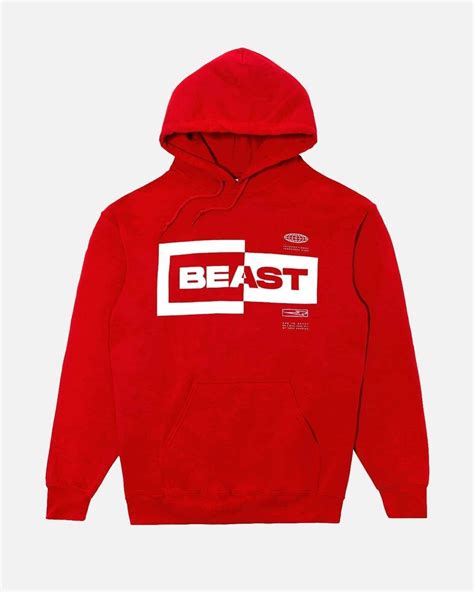 MrBeast Inverted Box Logo Pullover Hoodie - MrBeast Shop