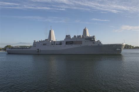 USS San Antonio Arrives At Her Majesty’s Naval Base Devonport For ...