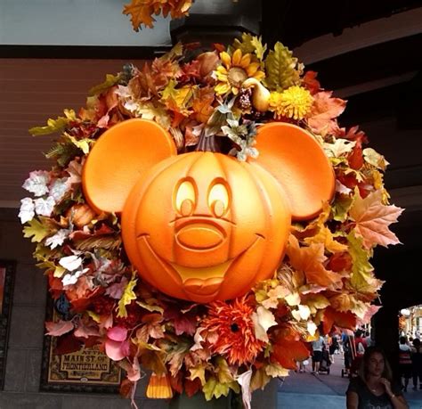 Disney World Decorated For Halloween & Fall | Decorating Inspiration