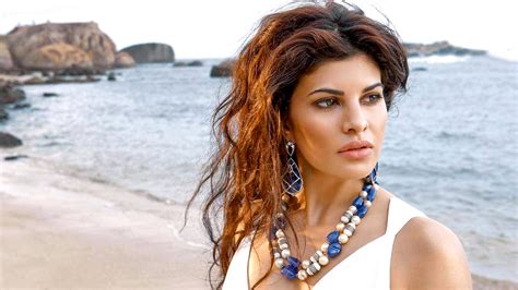 2560x1440 Resolution Jacqueline Fernandez Latest Beach Photoshoot 1440P ...