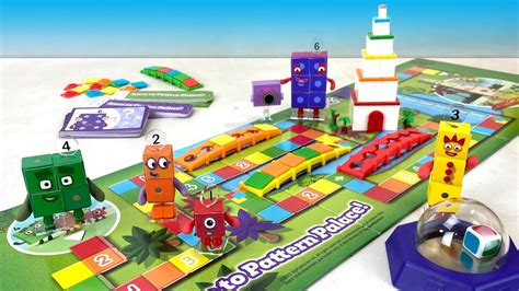 How to Play Numberblocks Race to Pattern Palace Board Game - YouTube