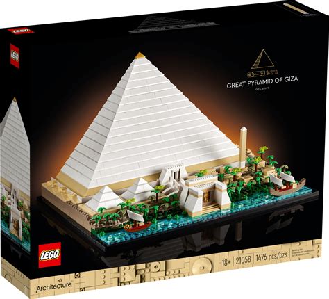 21058 Great Pyramid of Giza sends the LEGO Architecture theme to ...