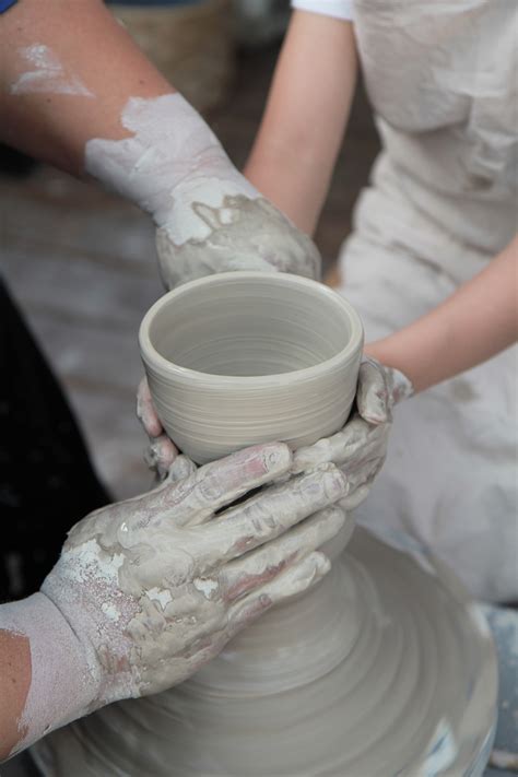 Free Images : hand, pottery, art, crock, potter's wheel 4320x3240 ...