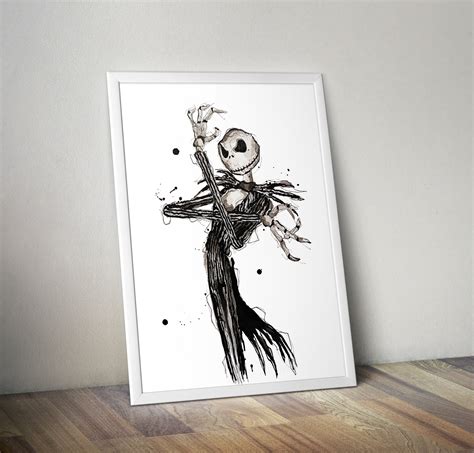 paintings and artwork Jack Skellington nightmare before Christmas - core-global.org