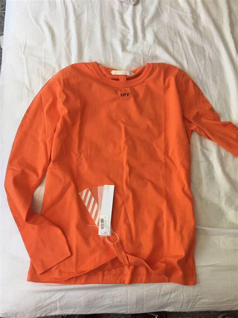 Vlone Vlone X Off White Long Sleeve Shirt | Grailed