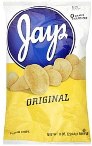 Jays Original Potato Chips - 8 oz, Nutrition Information | Innit