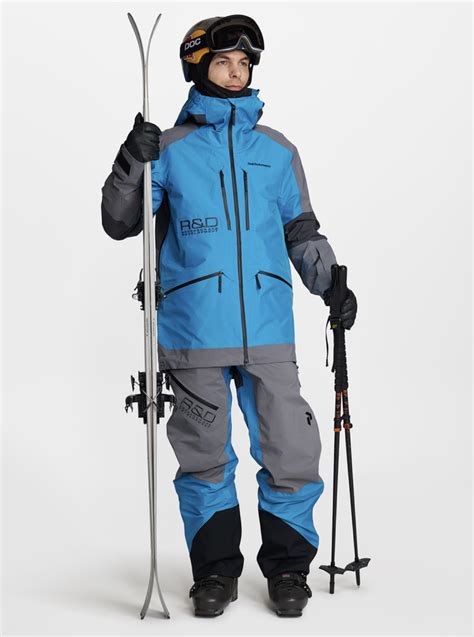 Peak performance m shielder r&d jacket 020 scuba blue- Nava Sport - din nye sportsbutikk!