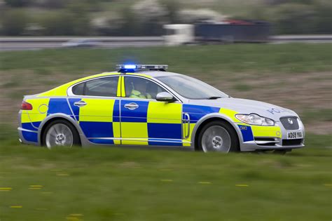 First Jaguar XF Police Cars go on Duty in the UK